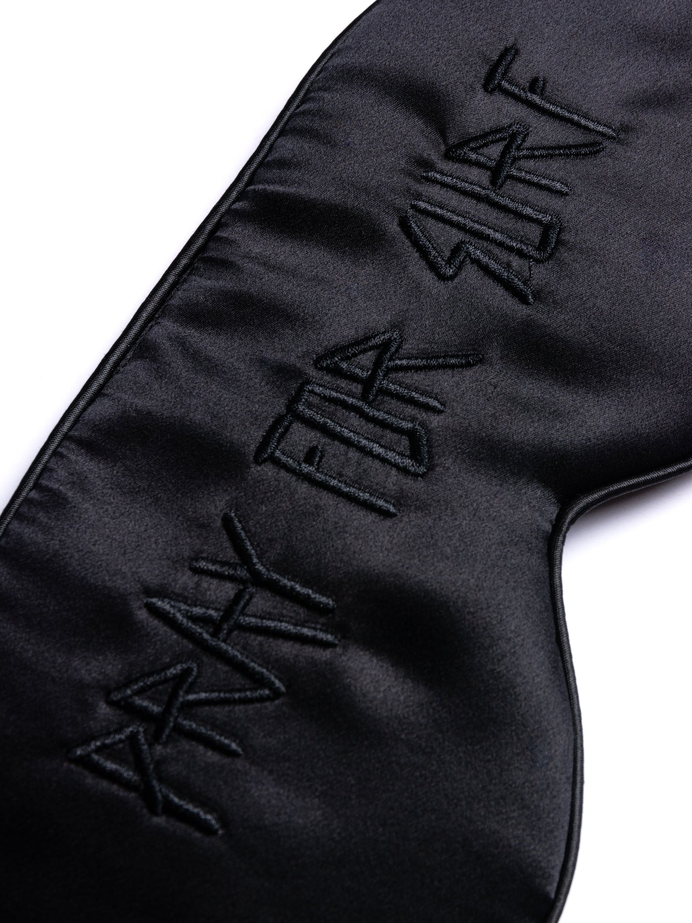 Pray For Surf+ Black Silk Sleep Mask