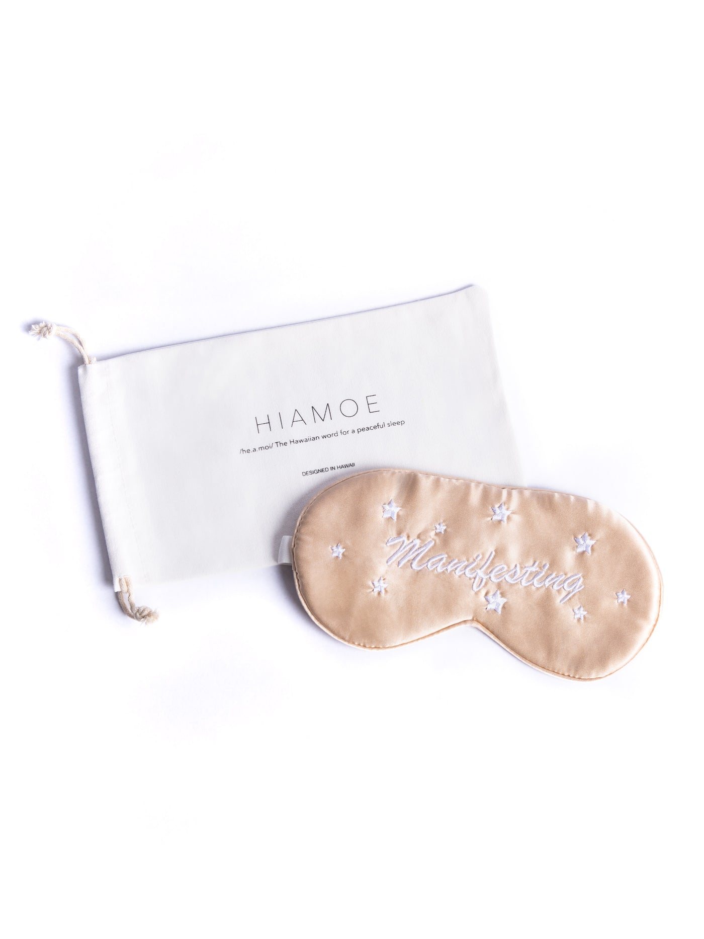 Manifesting + Sand Silk Sleep Mask